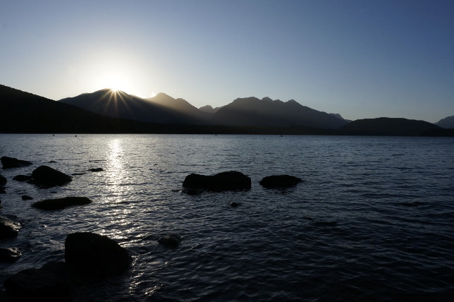 Sunset Doubtful Sound