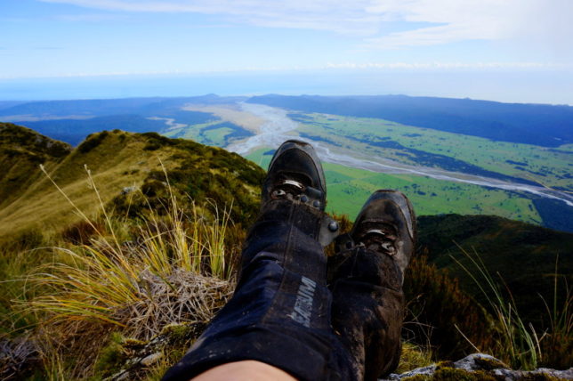 rivers mouthing in tasman sea