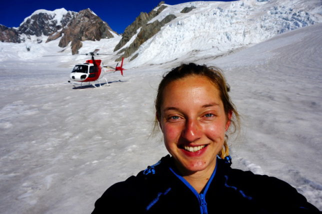 helicopter flight Fox Glacier