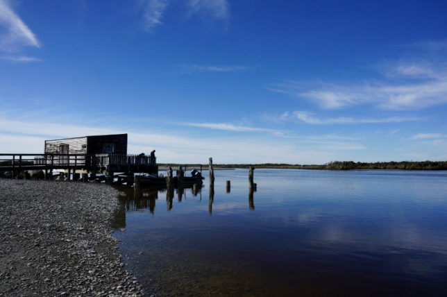 jetty reflection