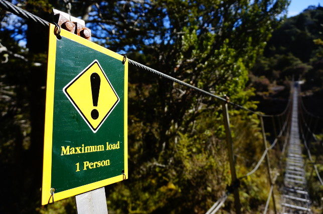 one person bridge one person bridge