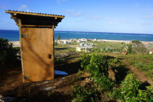 Toilet in Nacamaki village - Eastcoast of Koro Island
