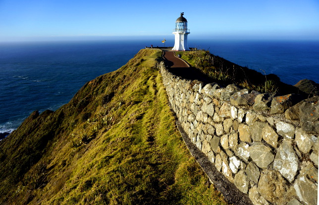 The famous lighthouse at Cape Reinga.