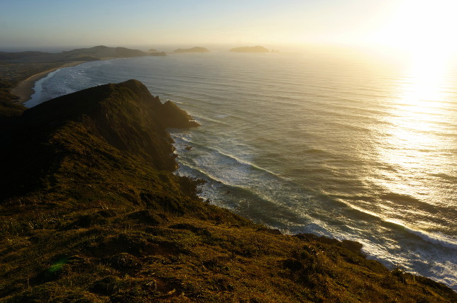 Te Werahi Beach - Cape Maria Van Diemen in the back.