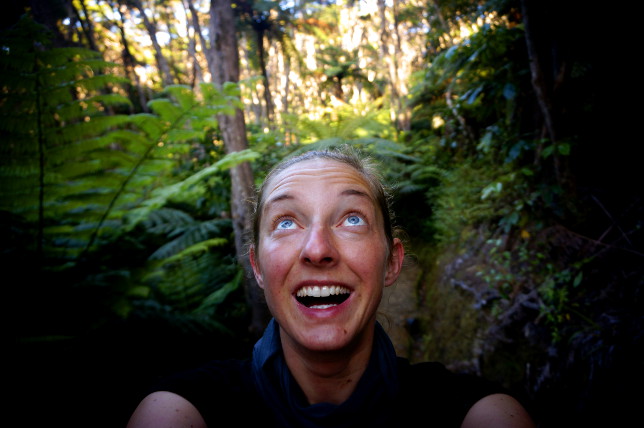 Forest selfie at Aotea Track.