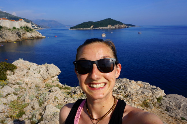 Lookout point in Dubrovnik.