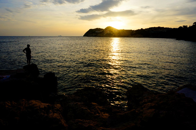 sunset oldtown Dubrovnik