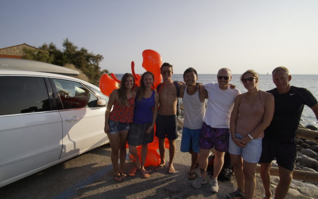 pomonte elba island sunset